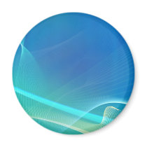 Light Aura: Abstract Artwork: Magnet
