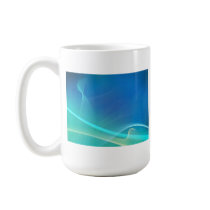Light Aura: Abstract Artwork: Mug