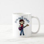 Light Bass Guitar Girl Mug