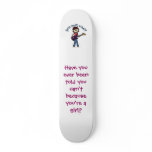 Light Bass Guitar Girl Skateboards