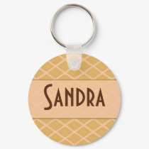 light biege pattern template keychains by DonnaGraysonAbstract light biege pattern template keychains