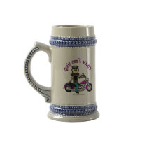 Light Biker Girl Coffee Mug