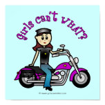 Light Biker Girl Posters
