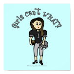 Light Black Football Poster