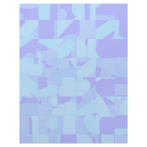Light Blue Abstract Pattern Letterhead Template