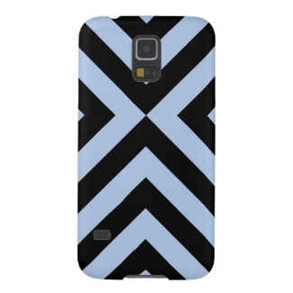 Light Blue and Black Chevrons