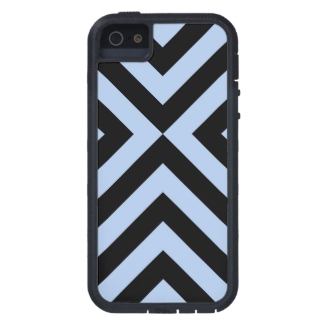 Light Blue and Black Chevrons