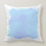 Light Blue and clouds Pillow