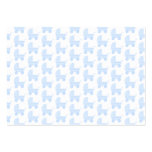 Light Blue and White Baby Stroller Pattern. Business Card