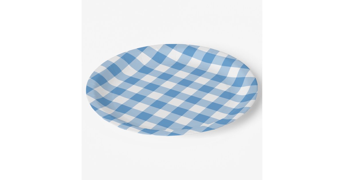 gingham paper plates gingham paper plates