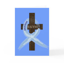 Light Blue Awareness Ribbon on a Cross cards by Stefanie_Rski Light Blue Awareness Ribbon on a Cross cards
