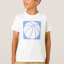 Light blue basketball