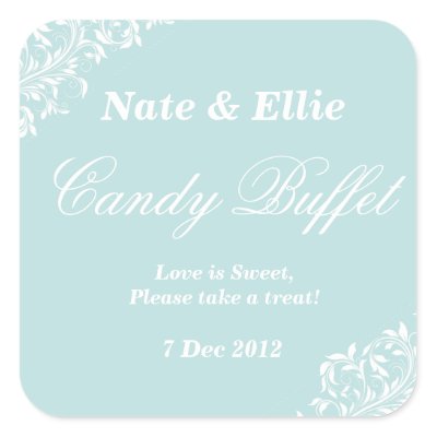 Light blue candy buffet Sticker by CandyBuffet