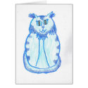 Light Blue Cat cards by FlashAllen Light Blue Cat cards