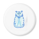 Light Blue Cat magnets by FlashAllen Light Blue Cat magnets