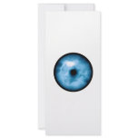 Light Blue cloudy eye graphic Rack Cards