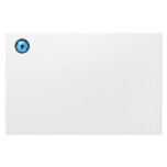 Light Blue cloudy eye graphic Stationery Design