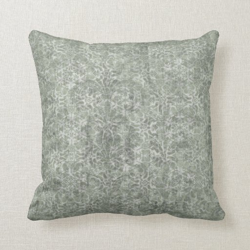 Light Blue Damask Throw Pillow Zazzle