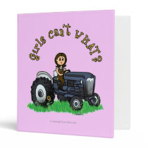 Light Blue Farmer Girl Binders