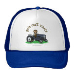 Light Blue Farmer Girl Hat