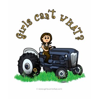 Light Blue Farmer Girl Tshirts
