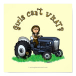 Light Blue Farmer Print