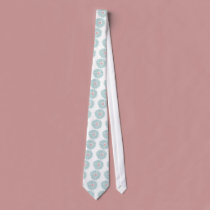 Light Blue Flower Whimsy ties