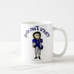 Light Blue Football Coffee Mugs