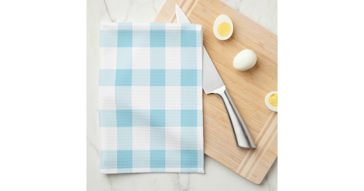 light blue kitchen towels