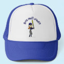 Light Blue Girls Softball hats
