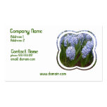 Light Blue Hyacinth Business Card
