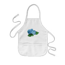 Light Blue Hydrangea aprons