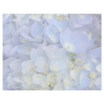 Light Blue Hydrangea Wedding Program Blank Paper Customized Letterhead