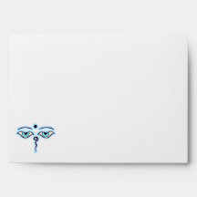 Light Blue  Lavender Buddha Eyes.png Envelopes