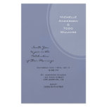 Light Blue Modern Wedding flyers