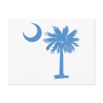 Light Blue Palmetto postcards by palmettotees Light Blue Palmetto postcards