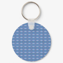 light blue pattern keychains by DonnaGraysonAbstract light blue pattern keychains