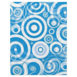 light_blue_retro_circles flyers