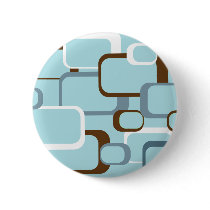 light blue retro squares buttons by ValeriesGallery light blue retro squares buttons