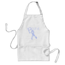 Light Blue Ribbon aprons