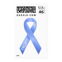 Light Blue Ribbon Stamp