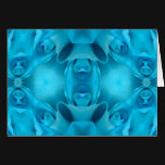Light Blue Roses Card
