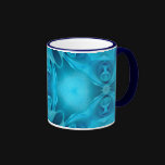 Light Blue Roses Coffee Mug