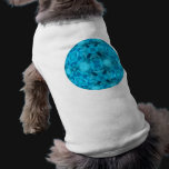 Light Blue Roses Dog Tee Shirt