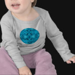 Light Blue Roses T Shirt
