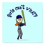 Light Blue Softball Posters