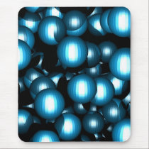Light Blue Spheres Mousepad mousepads