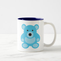 Light Blue Teddy Bear mugs