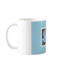 Light Blue with Forget Me Nots mugs
