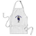 Light Blue Womens Football Aprons